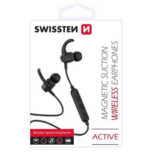 هندزفری گردنی اسپرت مدل Swissten Active - قرمز